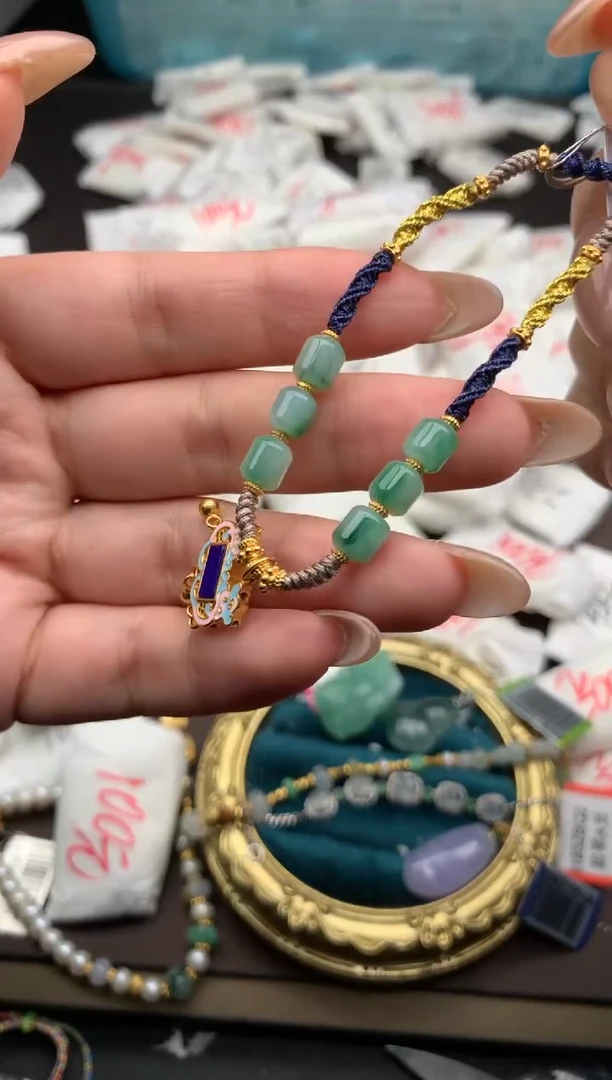 【闪购商品】翡翠手绳未镶嵌  一