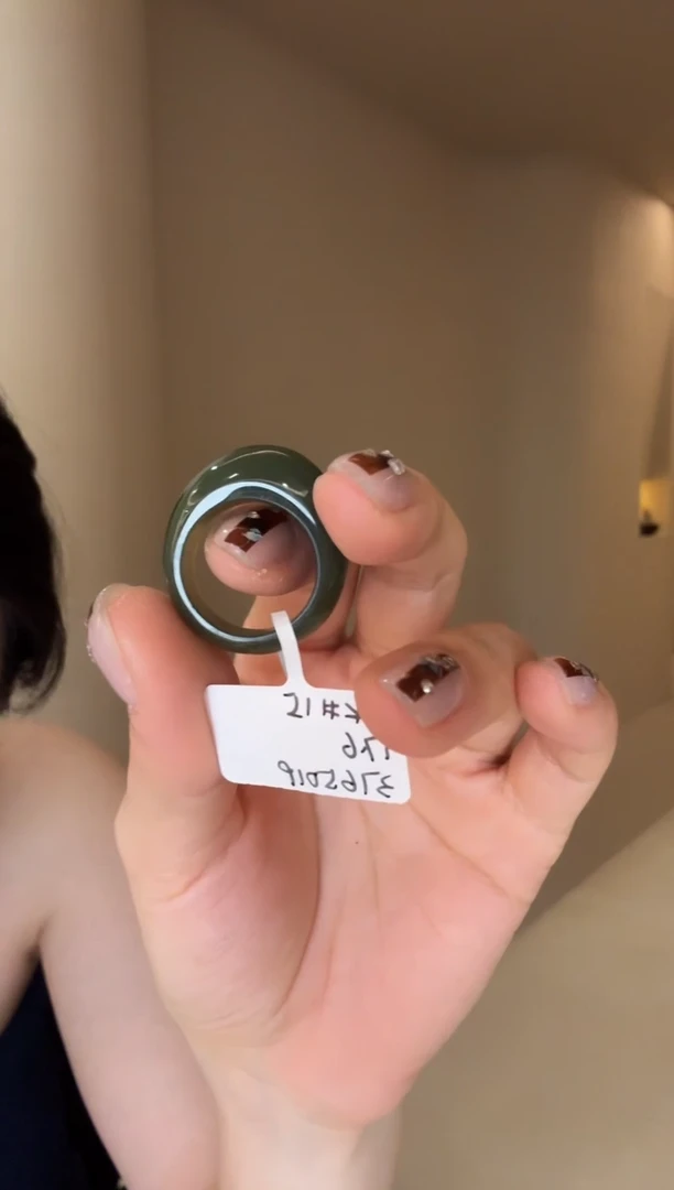 【闪购商品】和田玉戒指未镶嵌15码若羌馒头多样性发其一