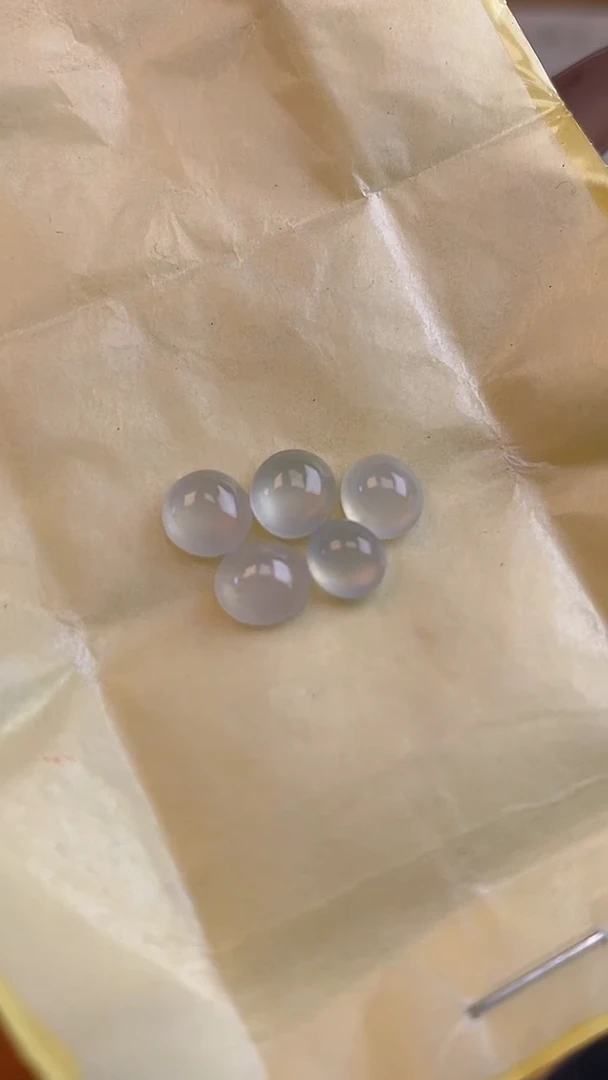【闪购商品】翡翠耳饰未镶嵌天然A货翡翠10