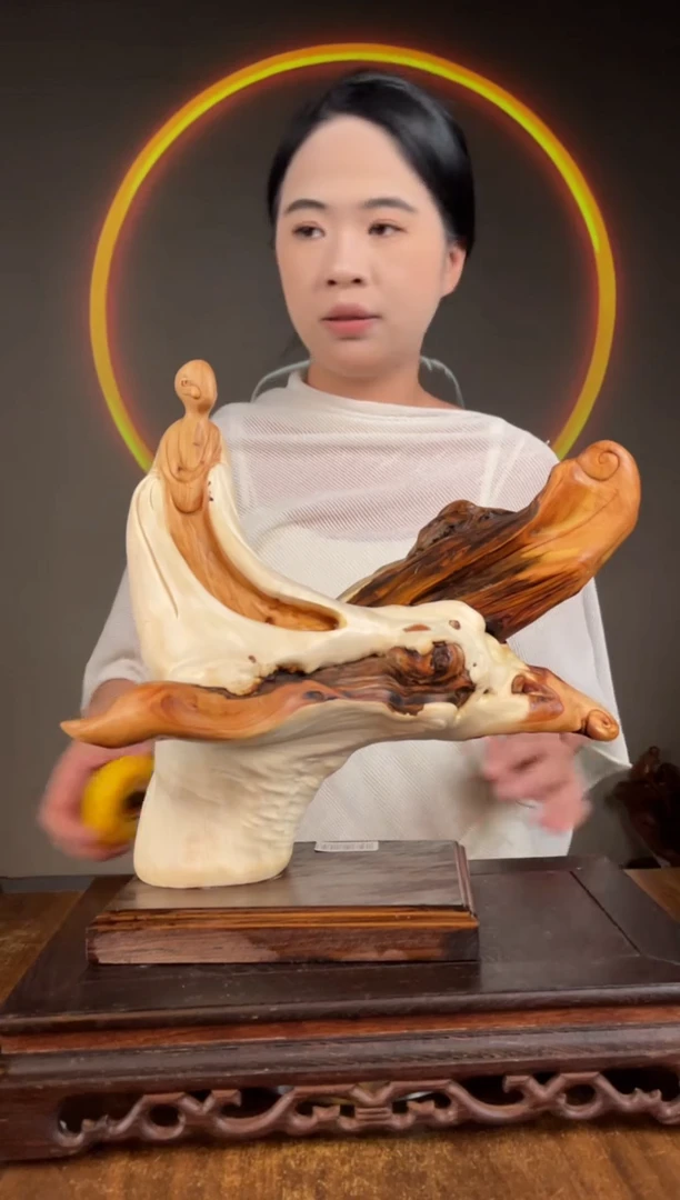 柏木（崖柏）手工摆件,先抢先得! 编号:281