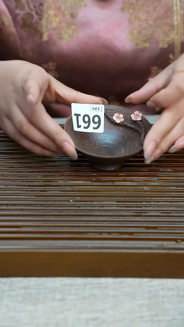 纯手工粗陶茶具每一只不一样