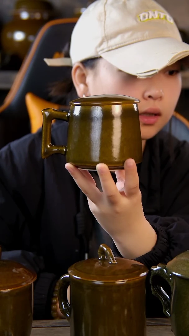 特色窑变主人杯原矿手工马克杯