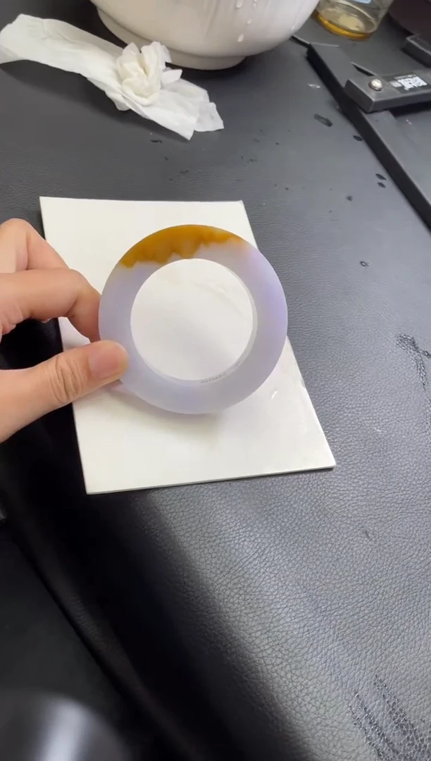 未镶嵌手镯定制翡翠S****君定制手镯AJH4/DZS