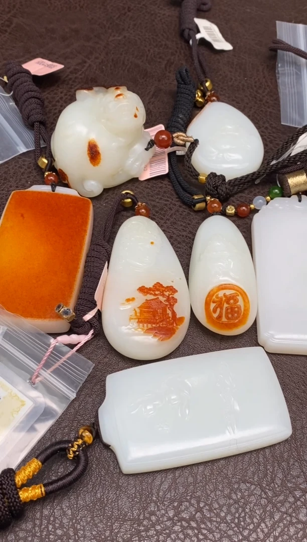 【闪购商品】和田玉2.16GZ多样性拍一发一未镶嵌124554