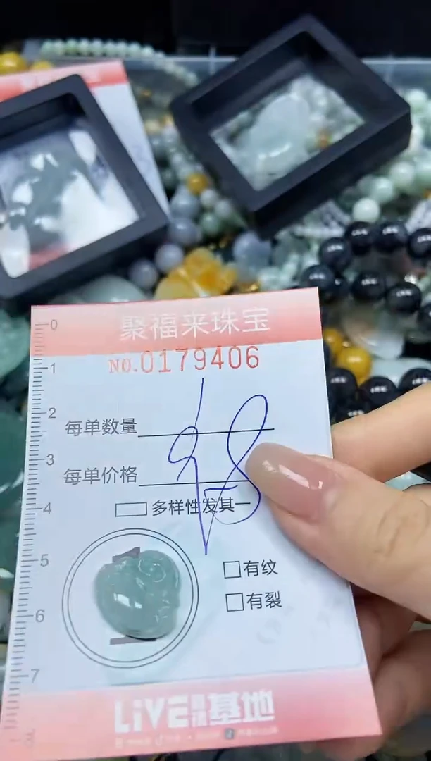 翡翠未镶嵌颈饰闪购0179406