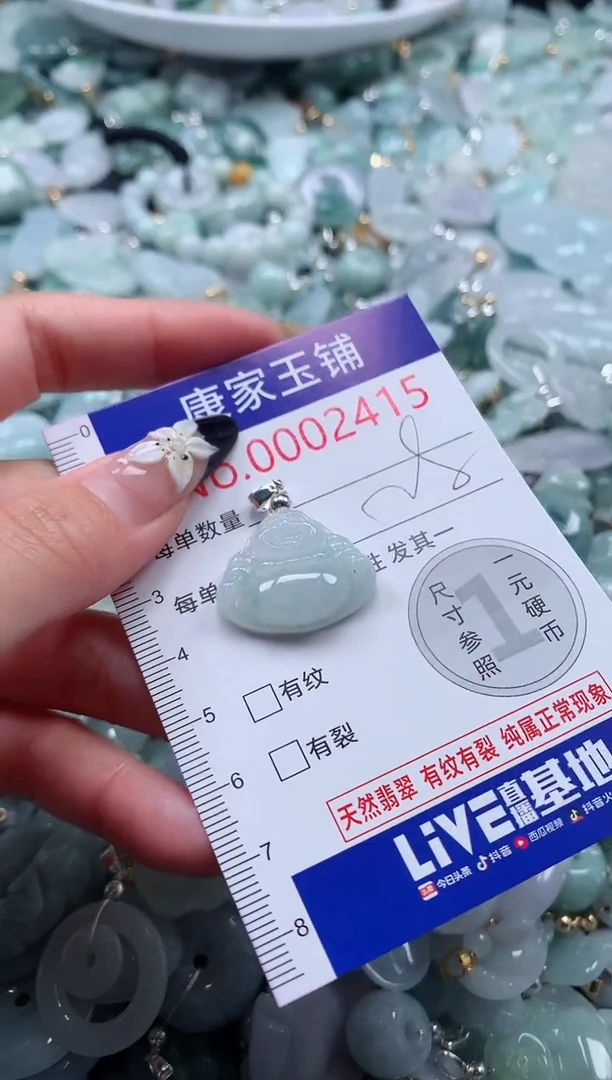 颈饰未镶嵌翡翠2415
