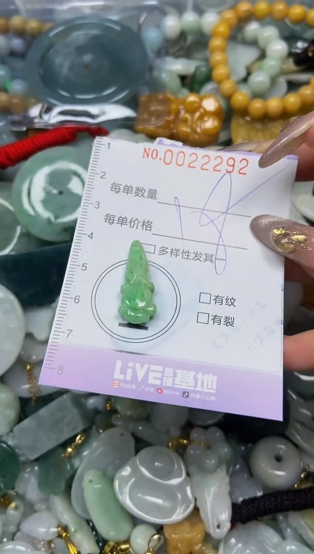 【闪购商品】翡翠颈饰未镶嵌闪购0022292