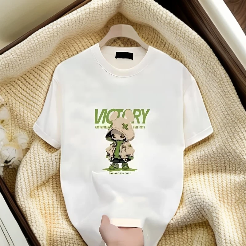 GWW【一折粉丝福利】潮牌短袖T恤百搭夏季男女潮牌2025夏季短袖纯棉