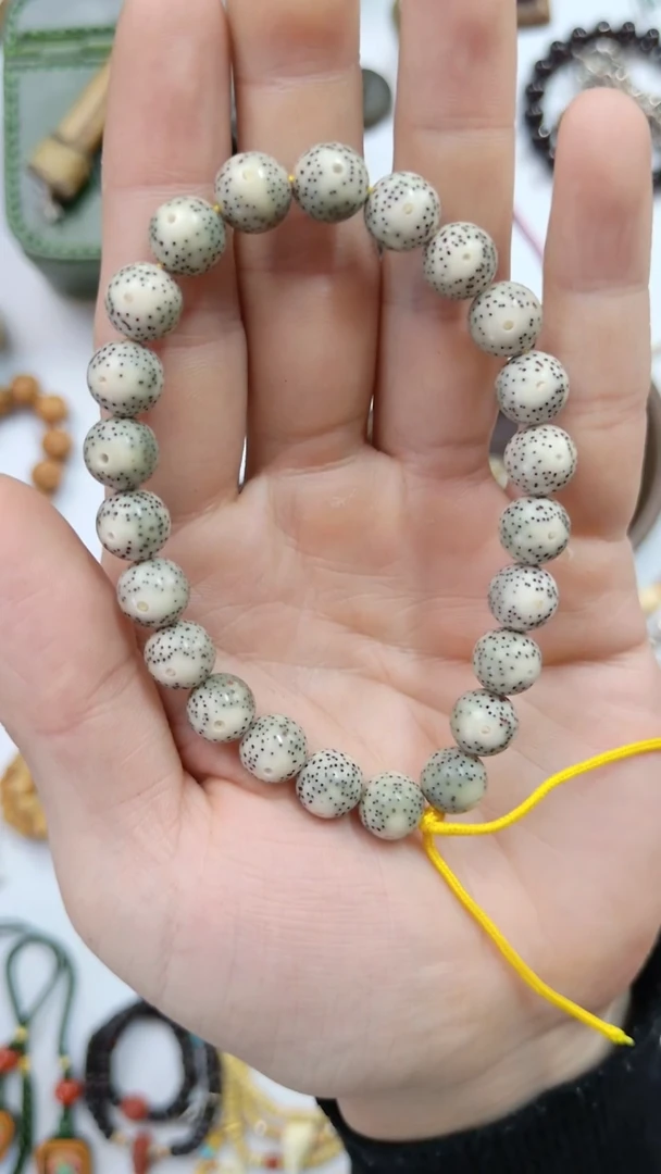 手串星月菩提正圆双留白1.0*1.0