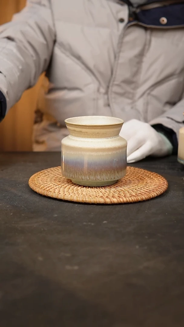 【闪购商品】瓷片景德镇陶瓷花盆