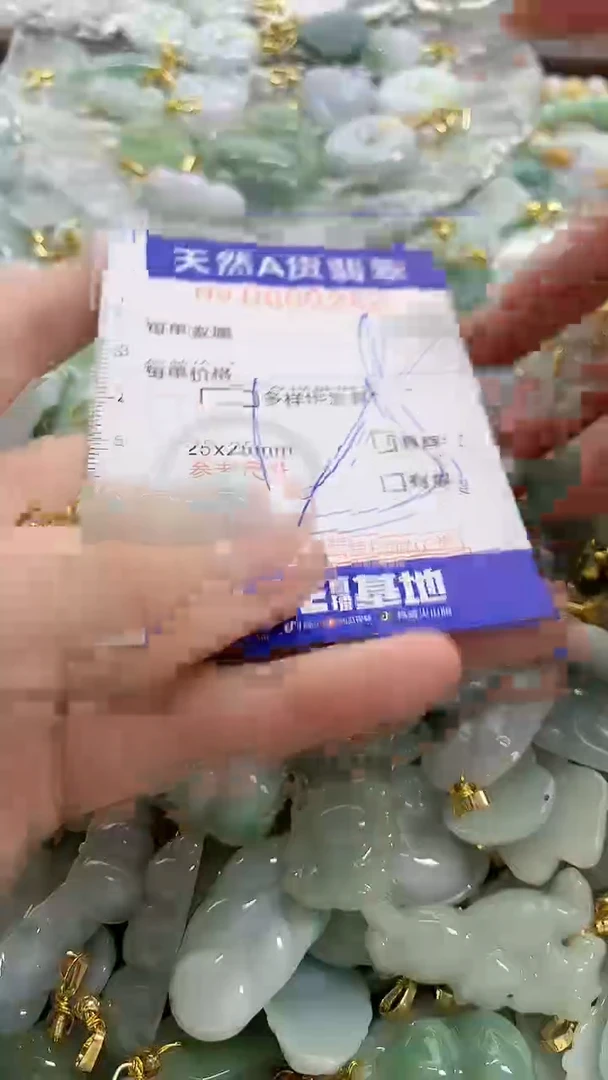 颈饰未镶嵌翡翠纯天然a货翡翠