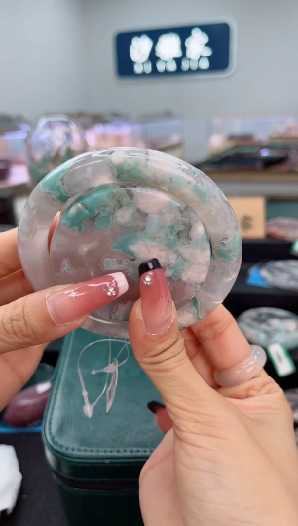 石英质玉手镯未镶嵌61圈口（赠品镯心）3S937425