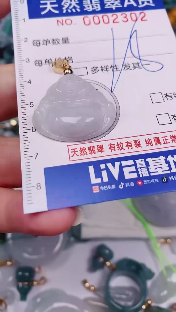 颈饰未镶嵌翡翠00002302