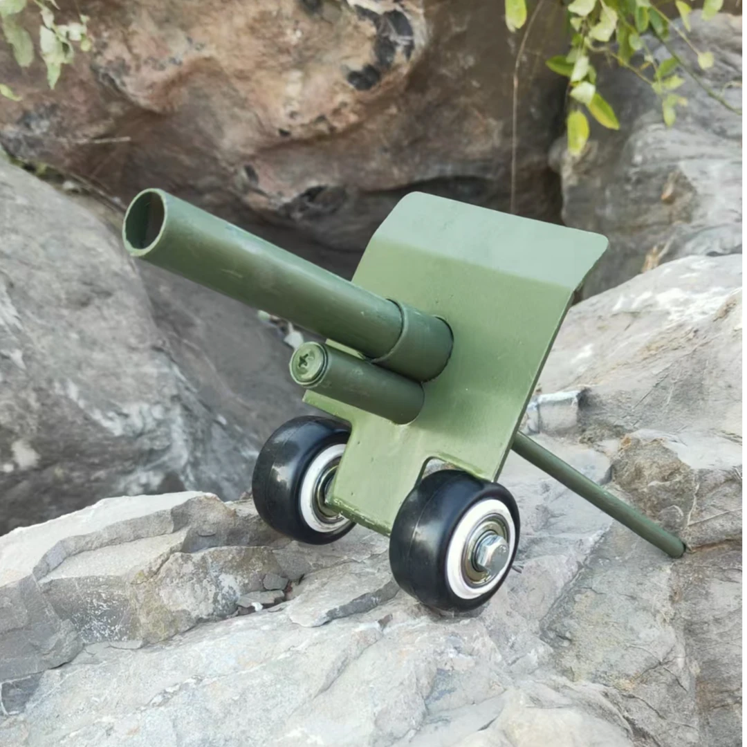 春节玩具炮2025新款大炮回弹可打飞大地红鞭炮模型摆件工艺手工