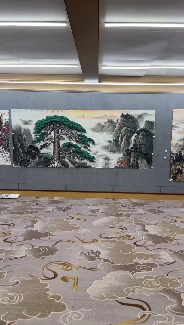 绘画Y-王红兵-大丈二-山水画