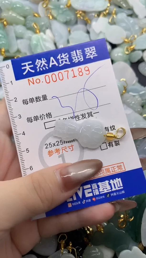 翡翠未镶嵌颈饰天然A货翡翠