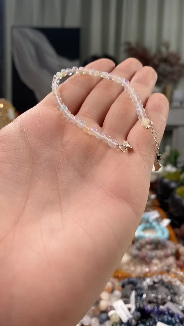 未镶嵌手链水晶柚**柚欧泊