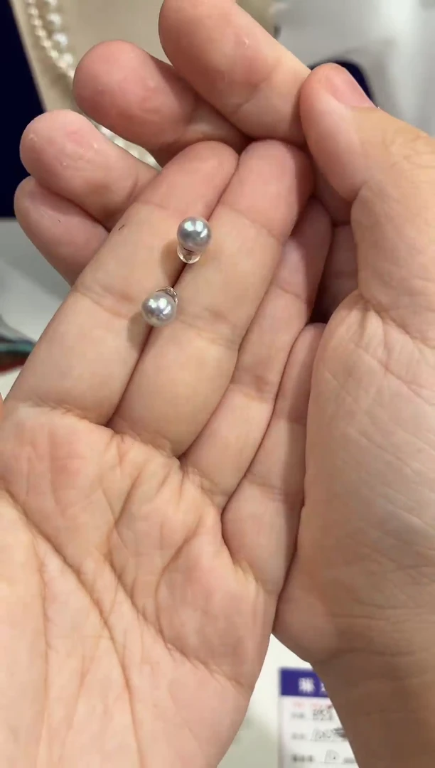 纯铜合金琉璃恩***间精美时尚精致耳钉