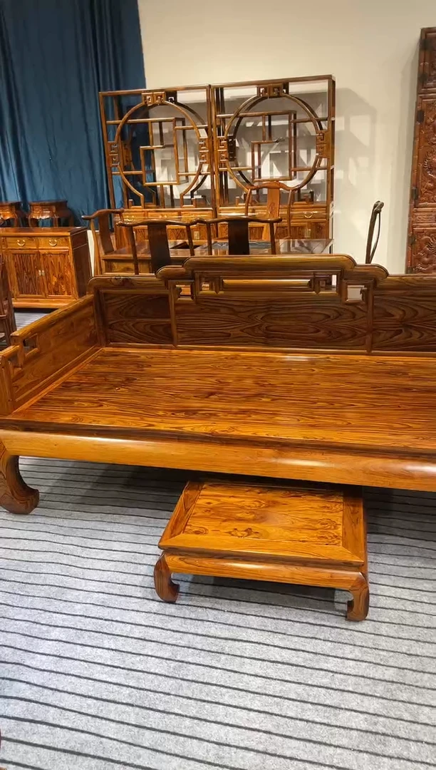 花梨木类花梨木罗汉床改价链接