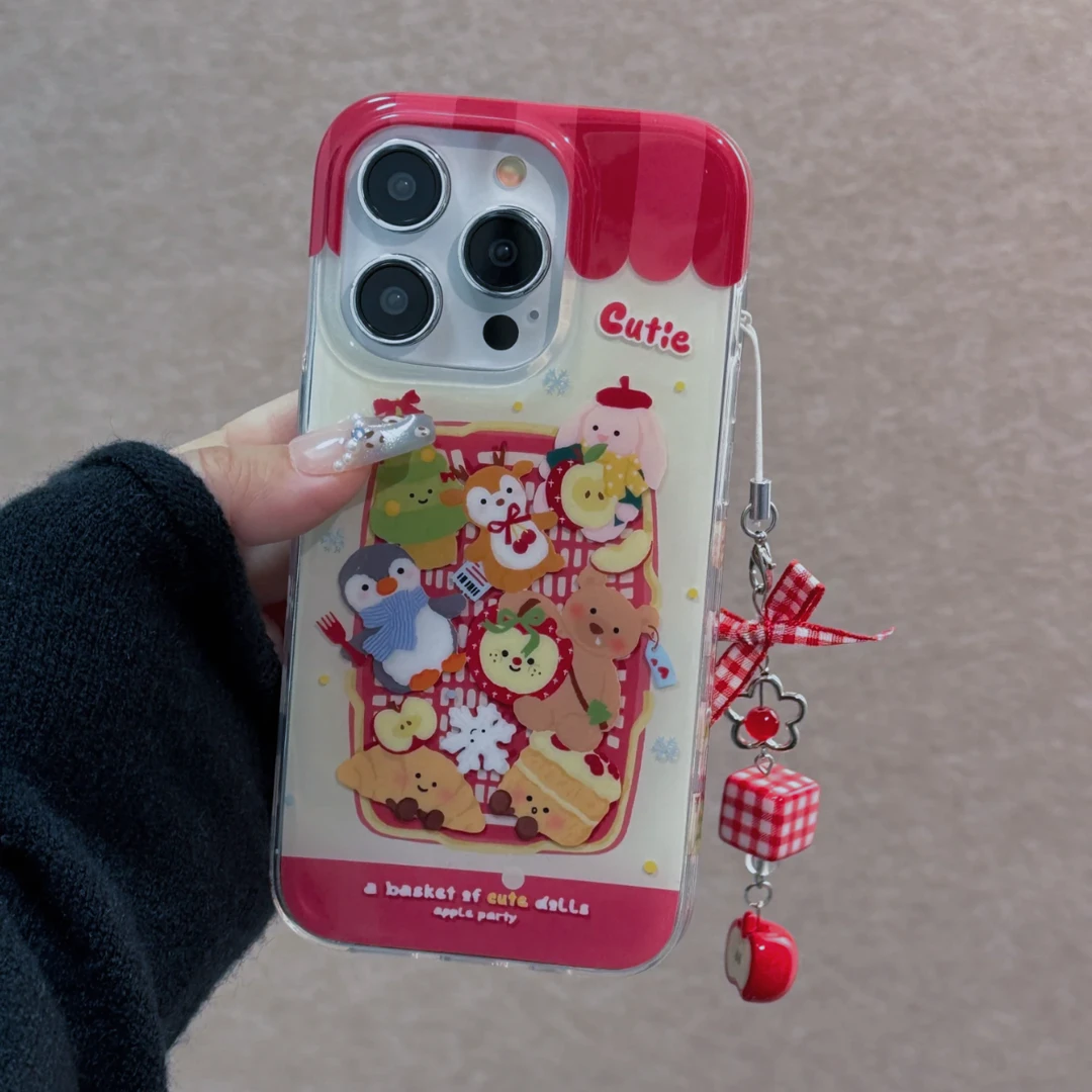 购物车适用苹果16/15手机壳iphone13pro12女14小米oppo华为vivo