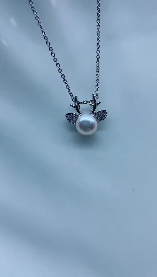 淡水珍珠未镶嵌吊坠(不含链)淡水珍珠吊坠多样性发其一