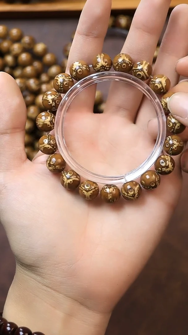 手串紫金鼠紫金鼠圆珠熊猫11MM第二波