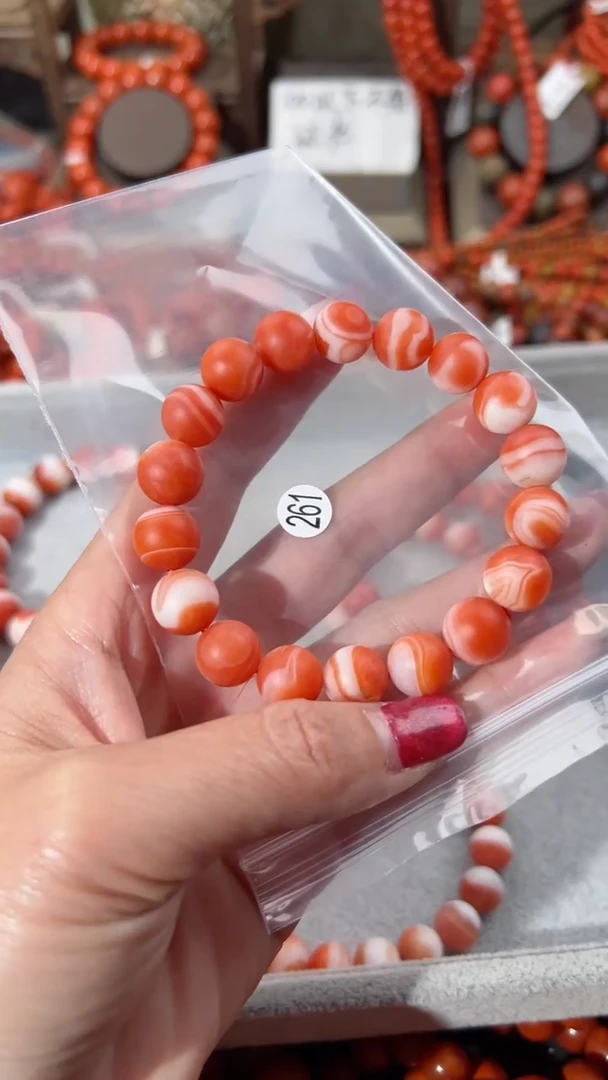 【闪购商品】南红玛瑙手串未镶嵌11