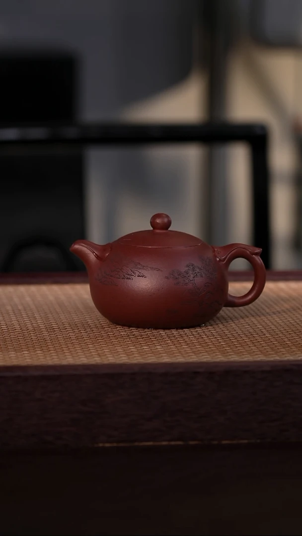 茶壶紫砂紫泥 250cc