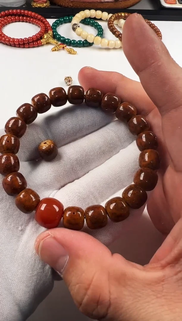 手串菩提未镶嵌星月菩提