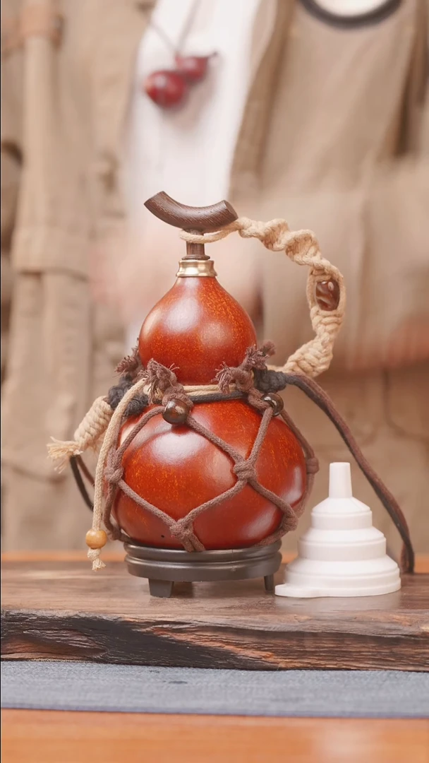 1637号链接精品大漆葫芦现货现发[一物一拍]