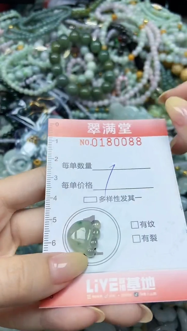 颈饰未镶嵌翡翠闪购0180088