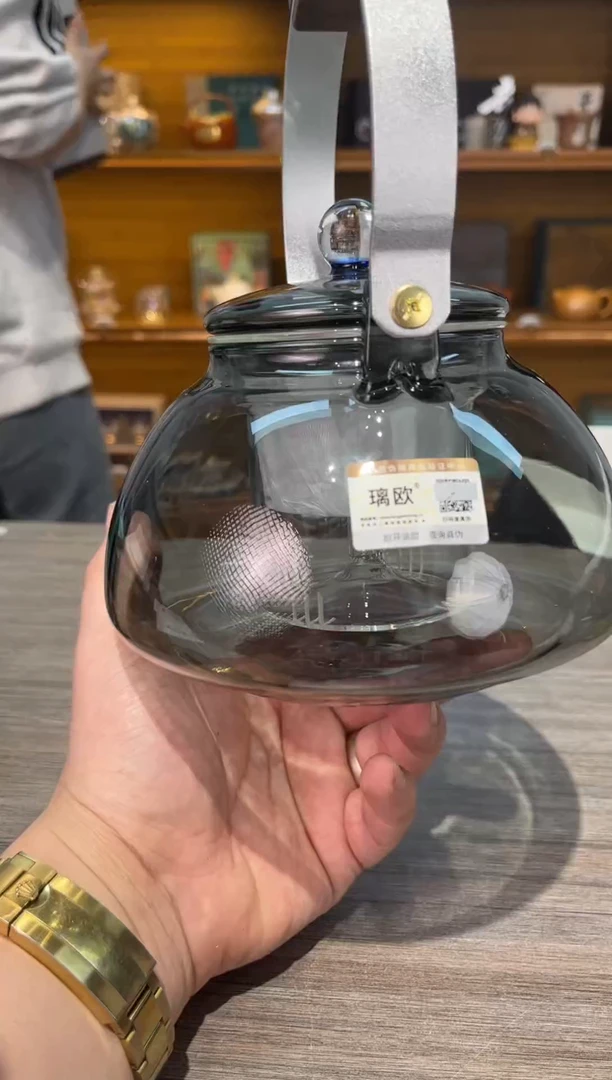 【闪购商品】茶色提梁壶茶具茶具