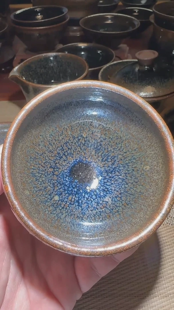 【闪购商品】茶盏通天龙窑柴烧建盏