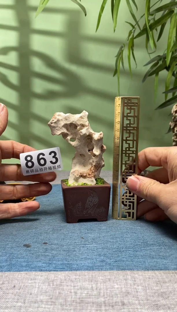 【闪购商品】树脂制品底座   石头是白太湖石863号