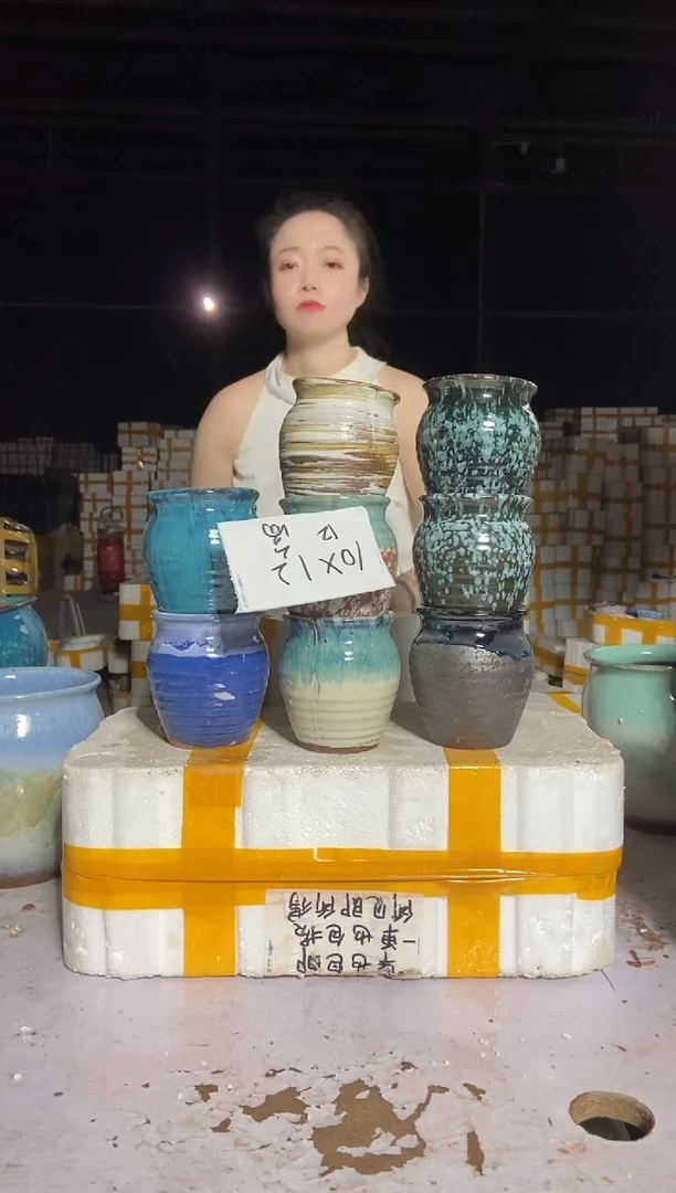 宜兴紫砂粗陶花盆10/12