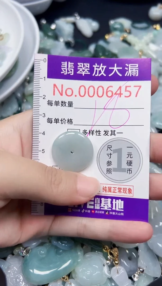 颈饰未镶嵌翡翠6457