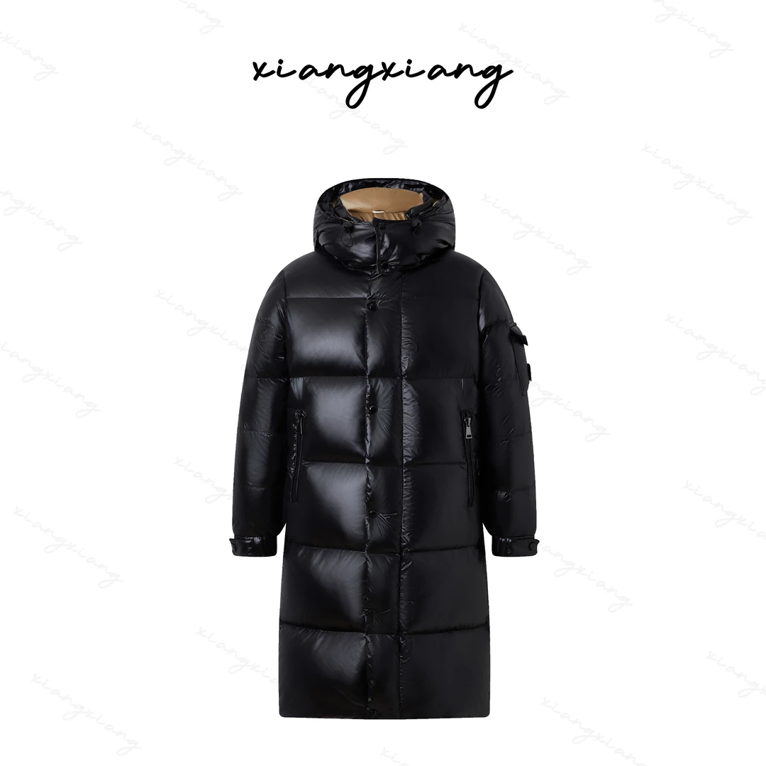 【香香专属 】90%鹅绒高充绒男女款撞色羽绒服8819