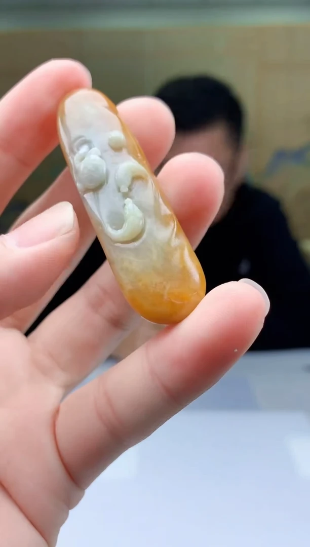 【闪购商品】翡翠颈饰未镶嵌5152bb-毛货挂件5