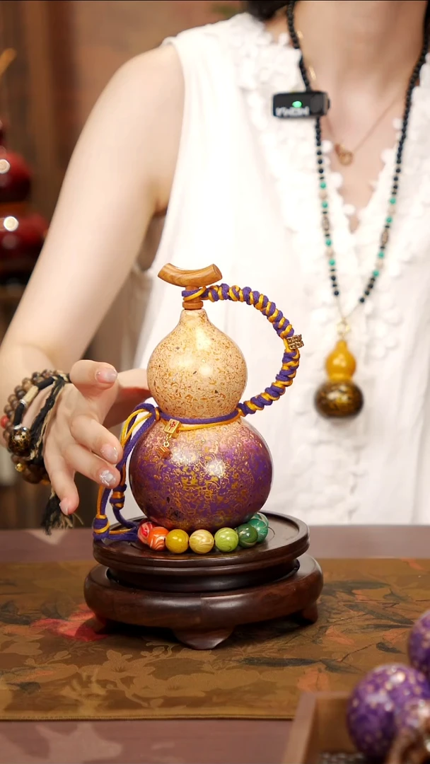 280易林高端工艺大漆酒葫芦--258