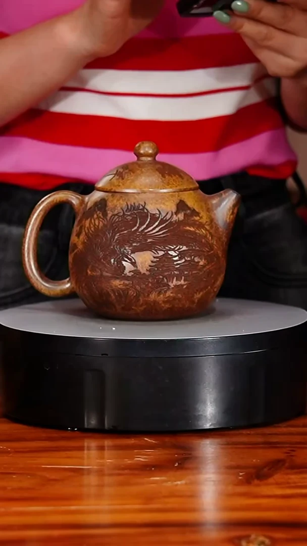 宜兴原矿紫砂壶茶壶500C