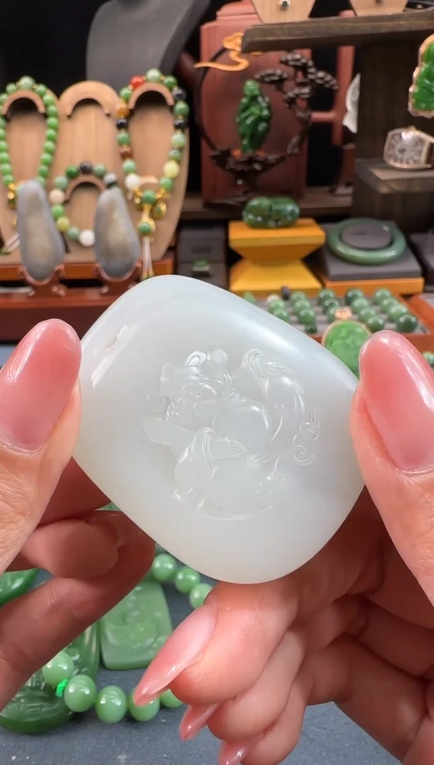 【闪购商品】和田玉吊坠未镶嵌1
