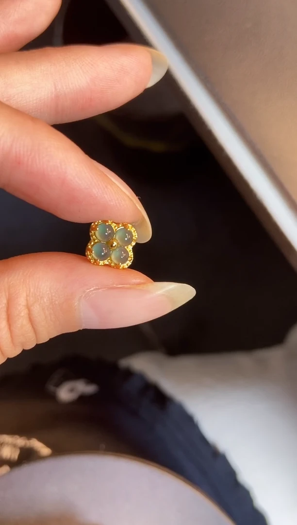 吊坠(不含链)银S925镶嵌翡翠1