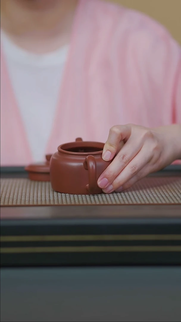 茶壶紫砂10-半手底槽清德钟200cc