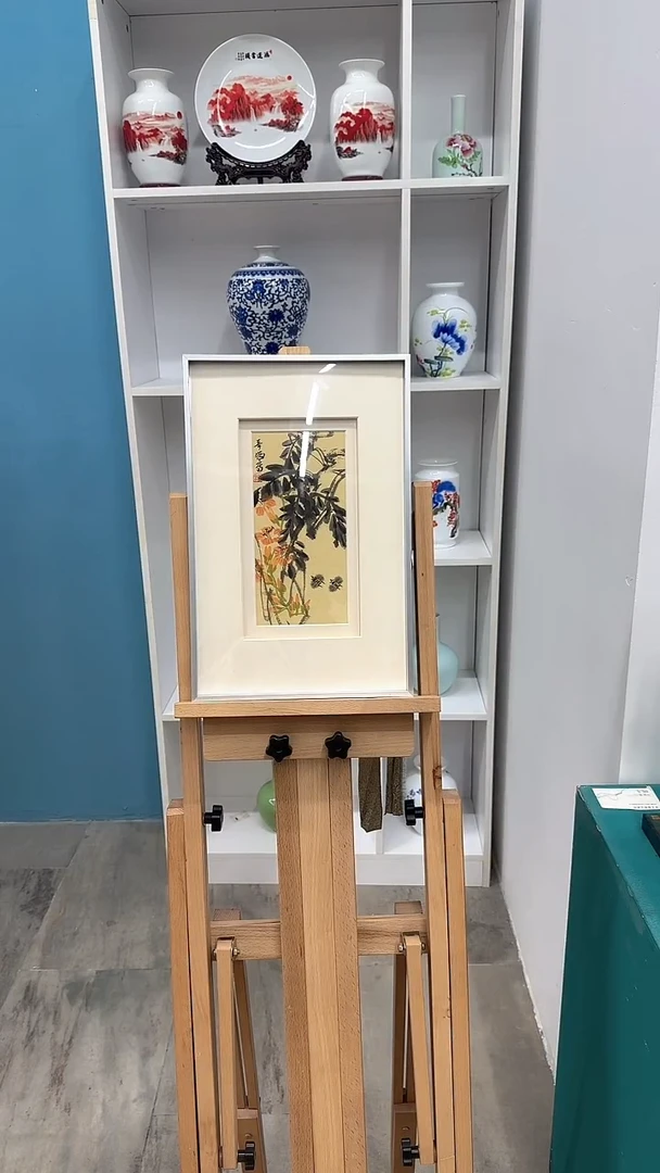 国画雷老师奇俊老师精品带框国画-带框发货