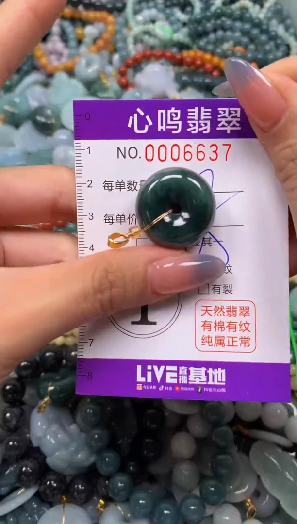 颈饰未镶嵌翡翠闪购006637