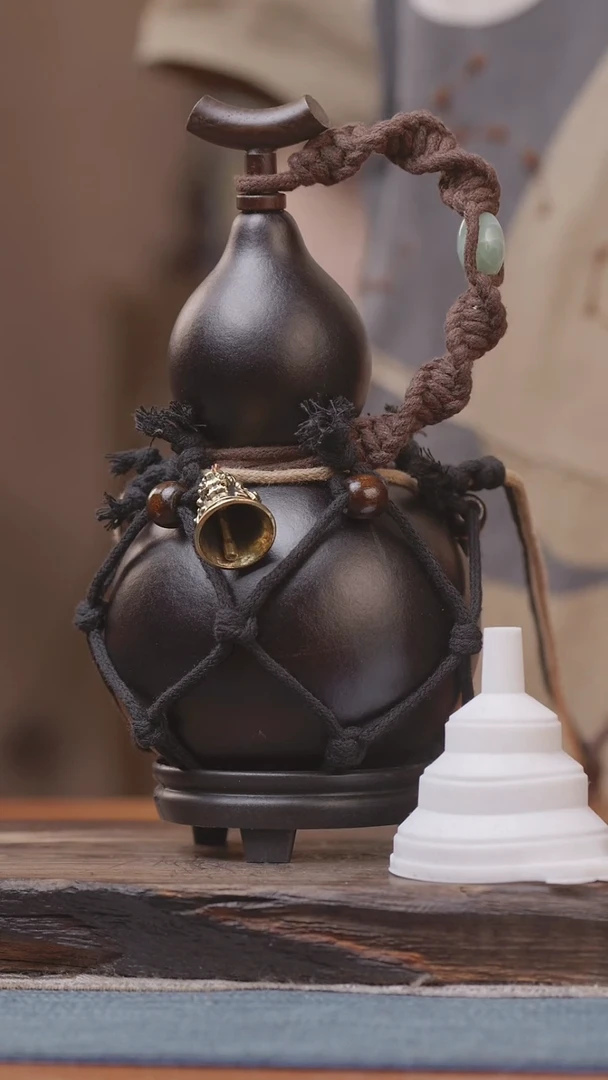 1802号精品大漆葫芦防腐防渗装水茶酒