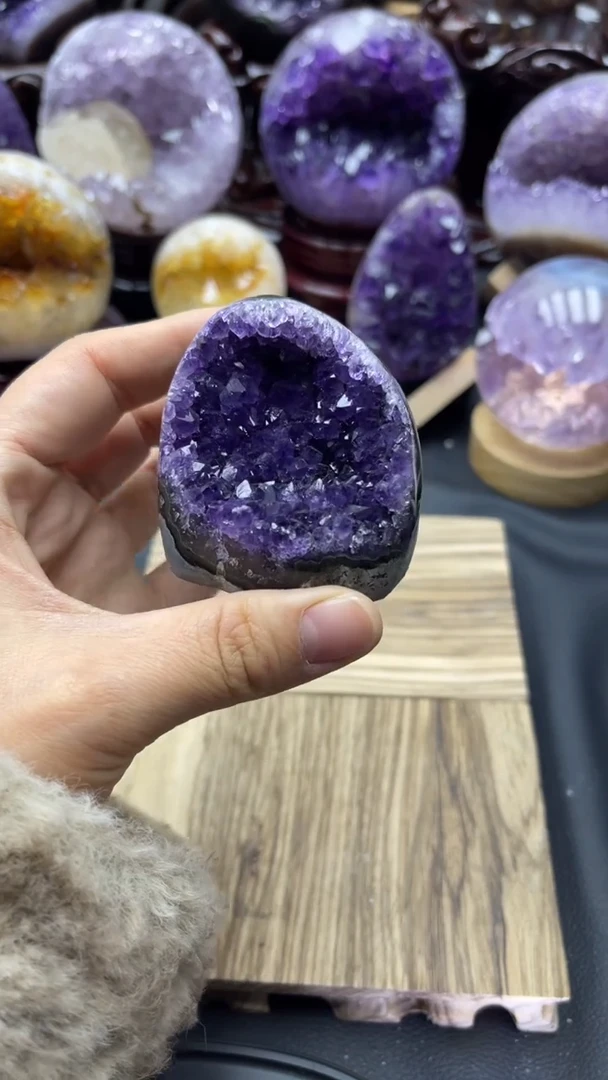 未镶嵌大型摆件（非配饰）紫晶107号摆件