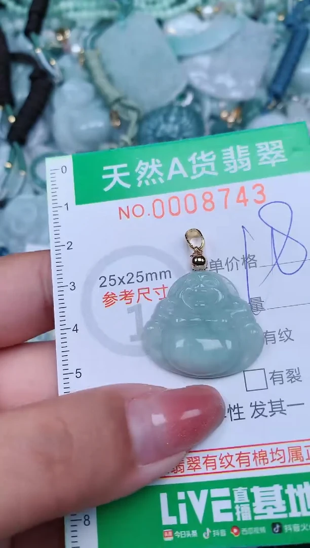 【闪购商品】翡翠颈饰未镶嵌.0008743