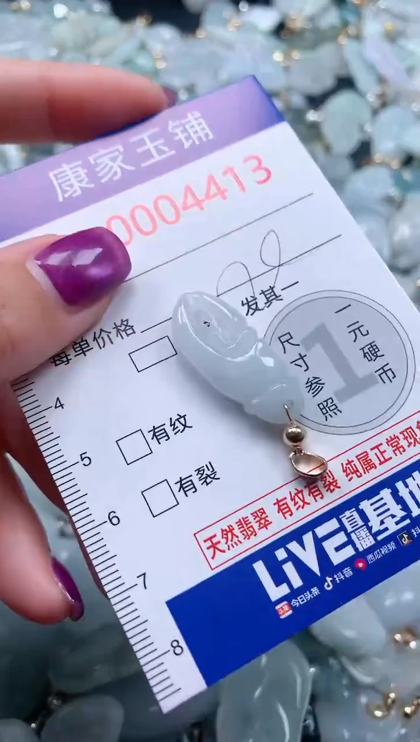 颈饰未镶嵌翡翠4413