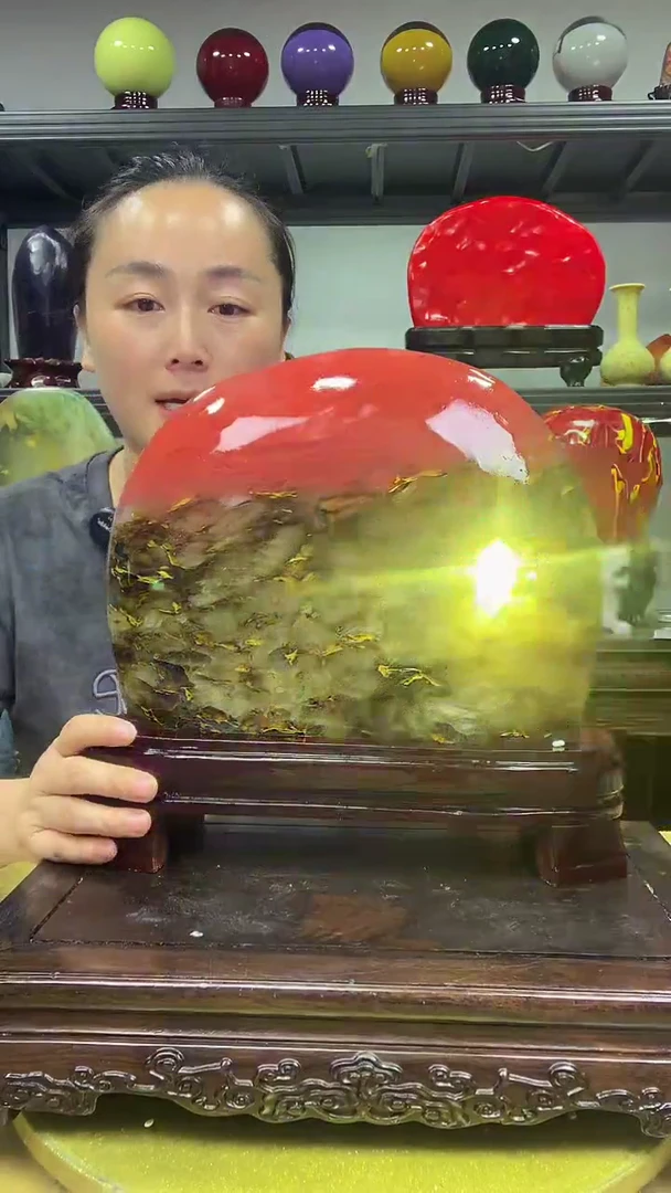 石材鸿运当头高档家居摆件办公室摆件
